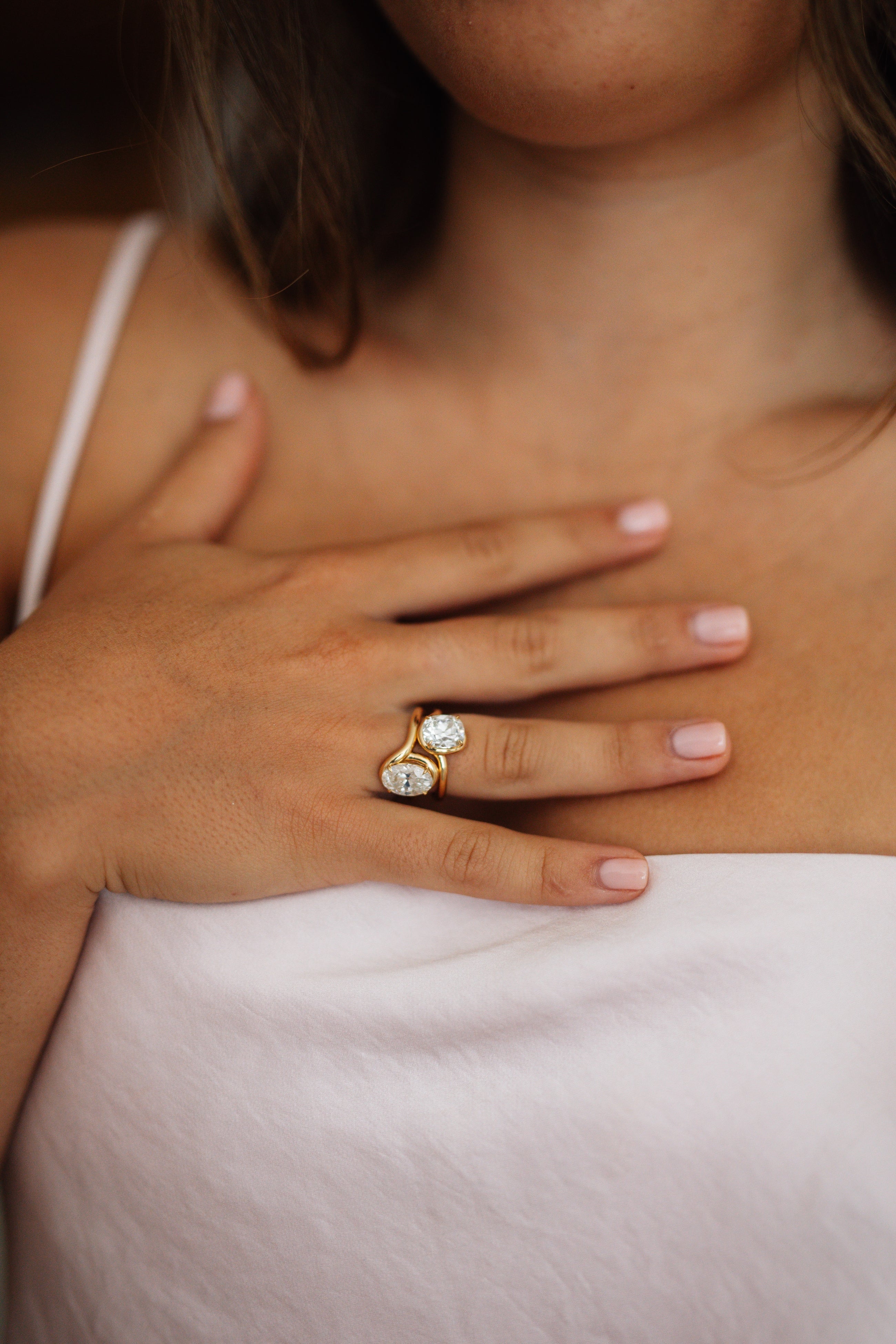 Vine Ring – Elongated Old Mine