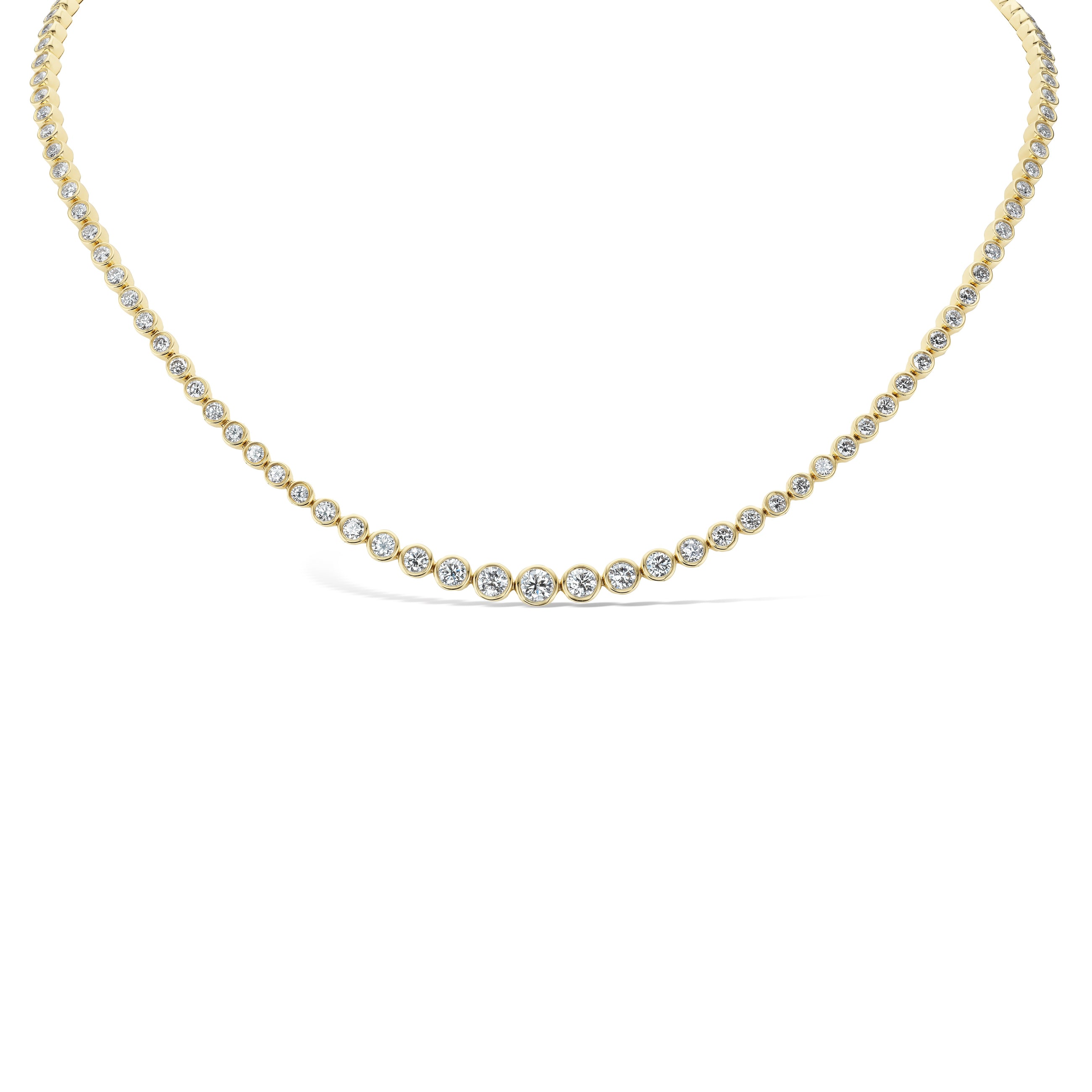Daydream Bezel Tennis Necklace