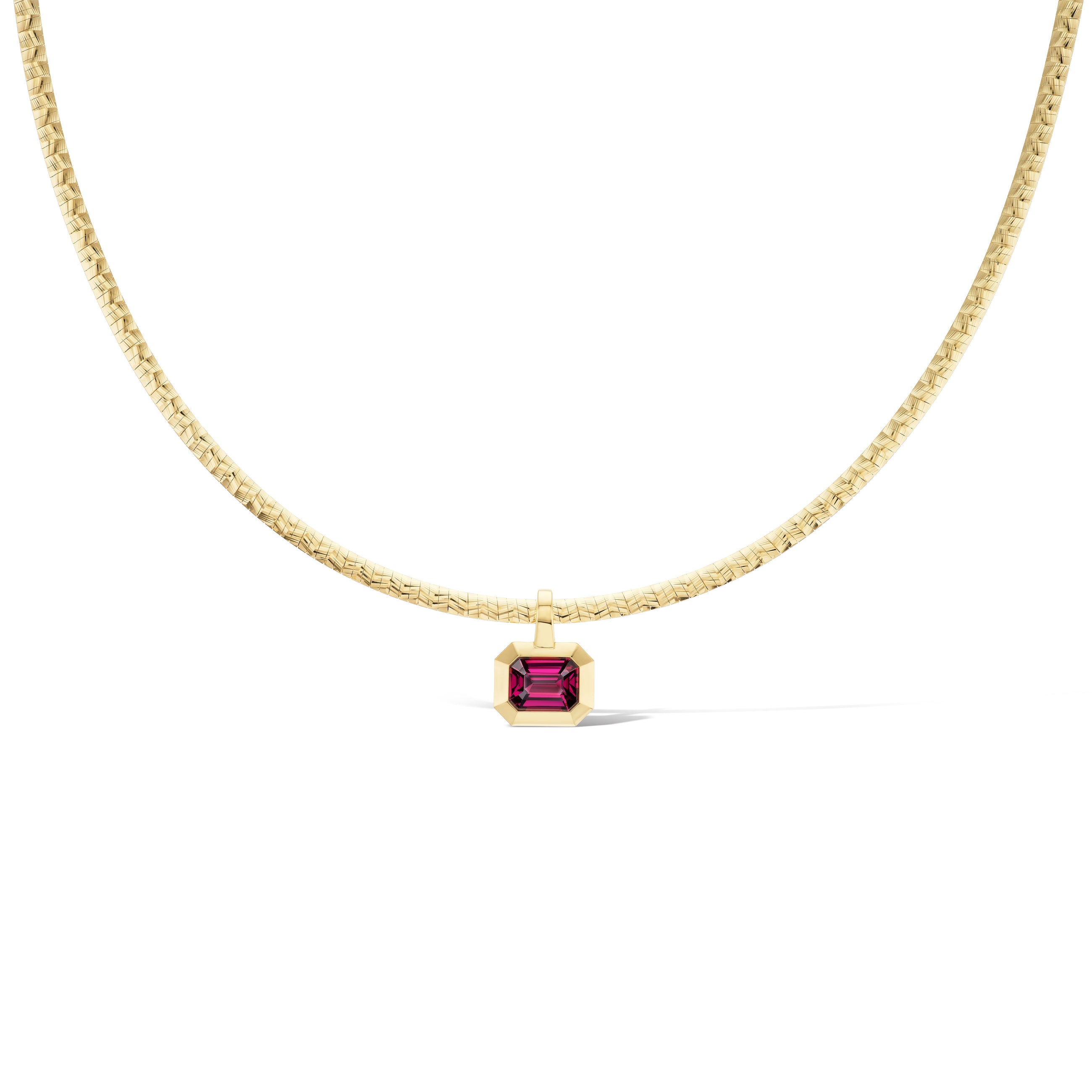 Glow Garnet Necklace