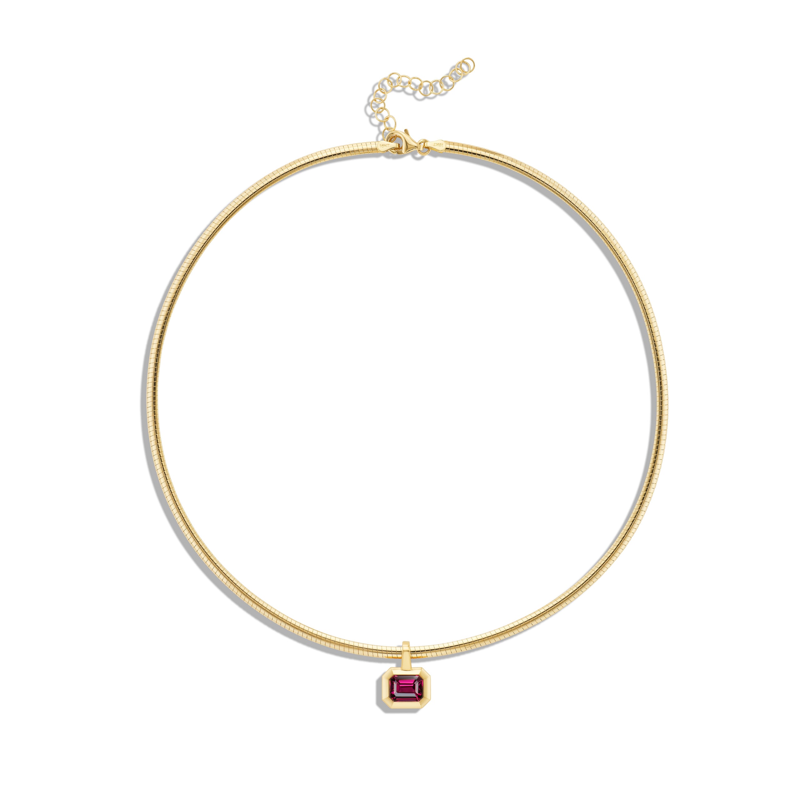 Glow Garnet Necklace