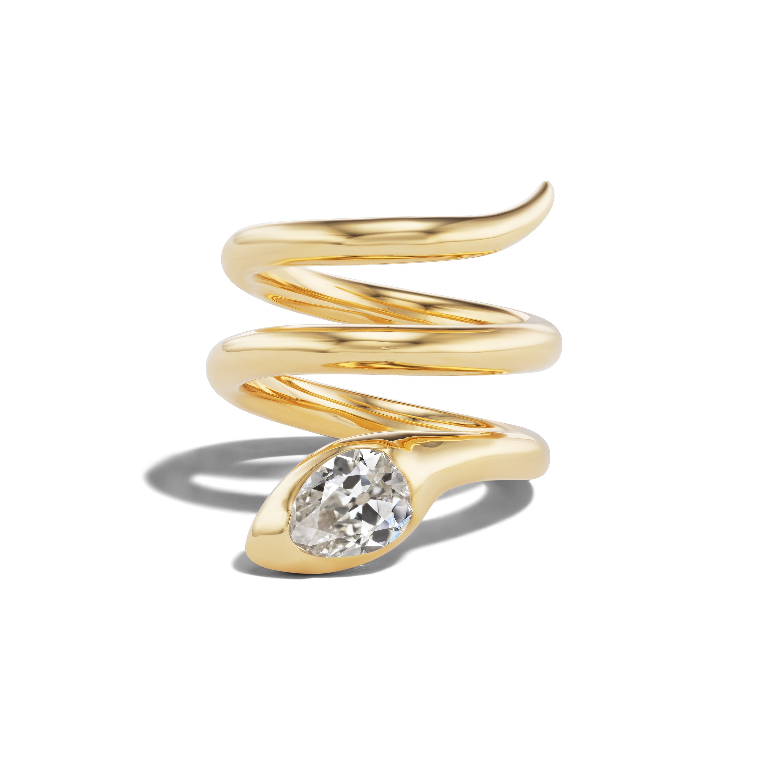 Snake Pinky Wrap Ring