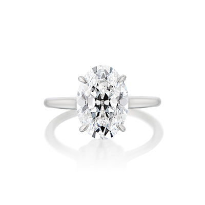Yves Solitaire Ring – Antique Oval