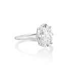 The Yves Solitaire- Antique Oval