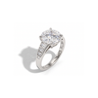 Yves Channel Set Ring – Round Brilliant Diamond