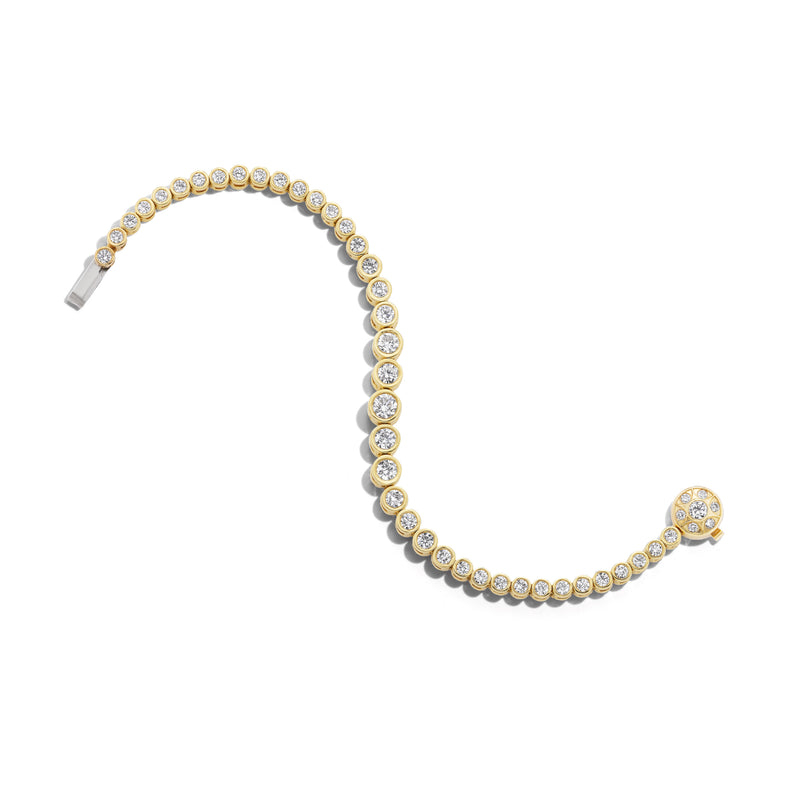 Daydream Bezel Tennis Bracelet