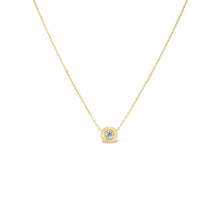Tapestry Solitaire Button Necklace – Large