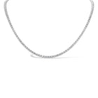 Yves Shared Prong Tennis Necklace