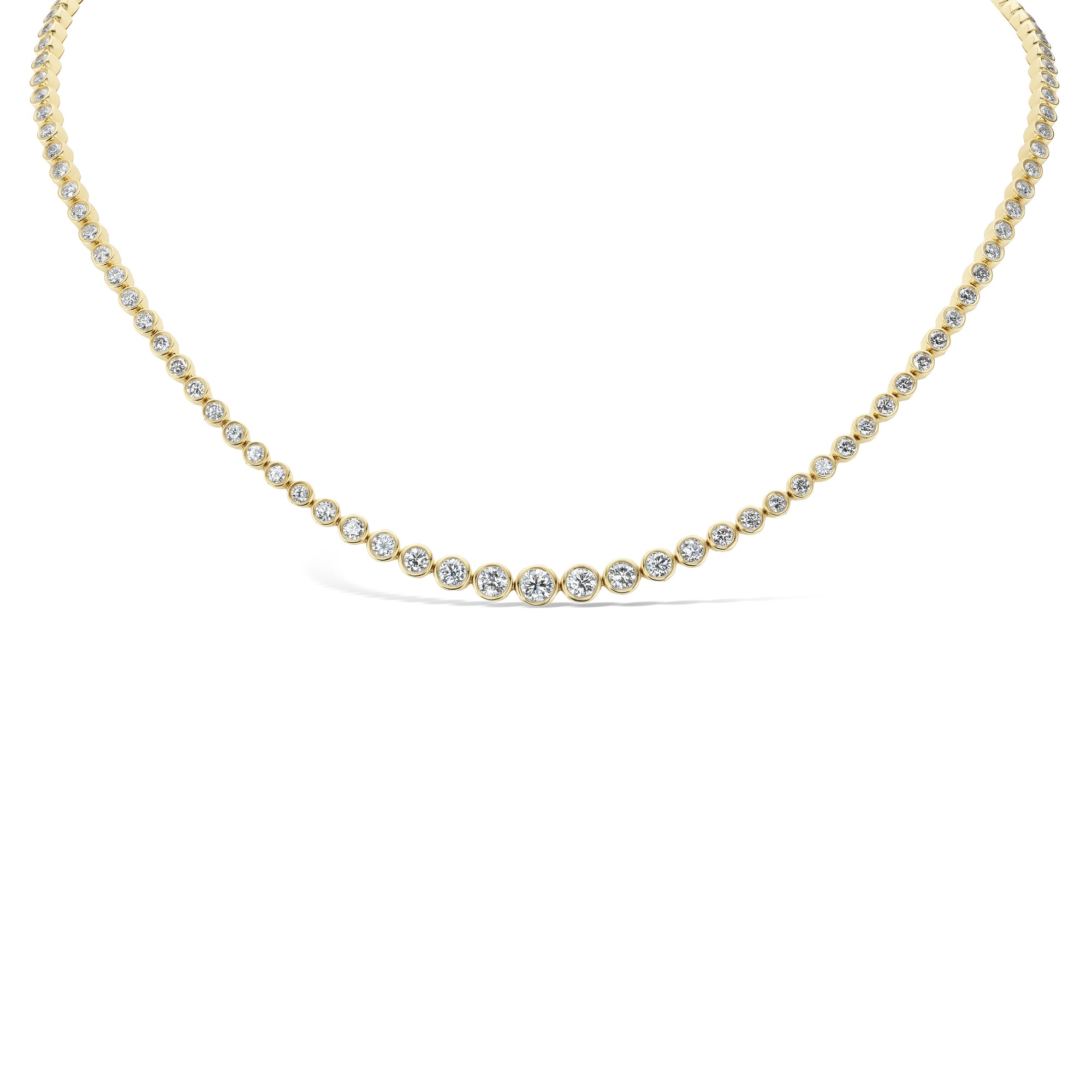 Daydream Bezel Tennis Necklace