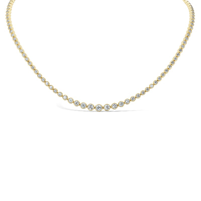 Daydream Bezel Tennis Necklace