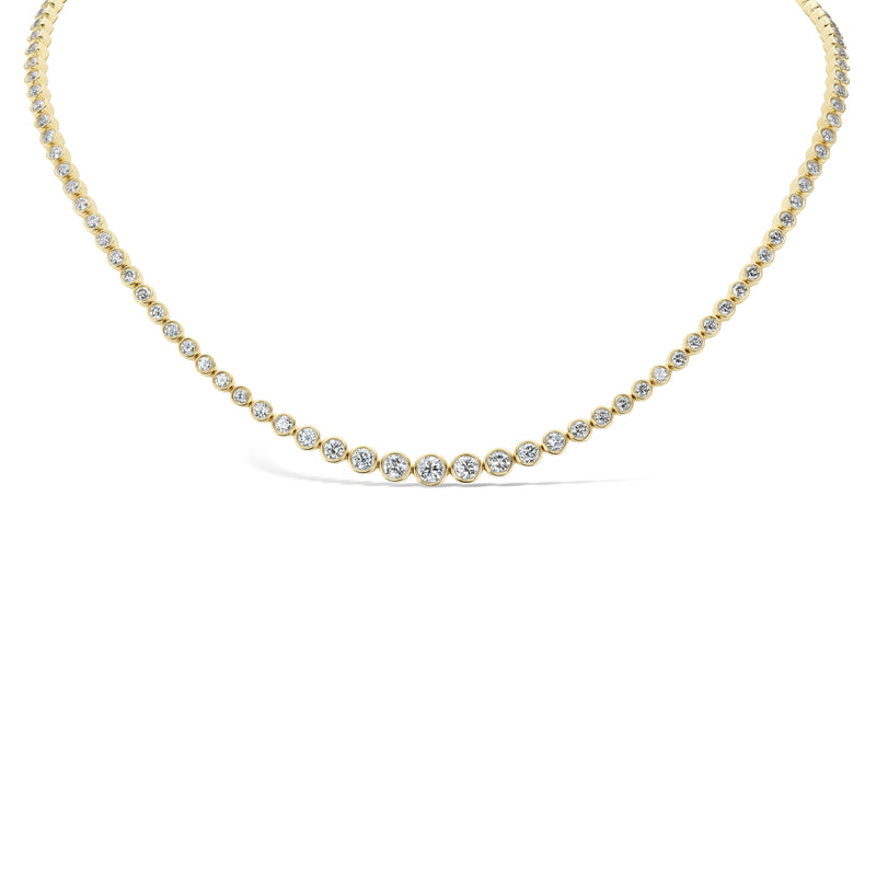 Daydream Bezel Tennis Necklace