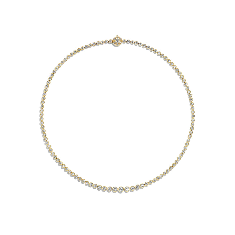 Daydream Bezel Tennis Necklace