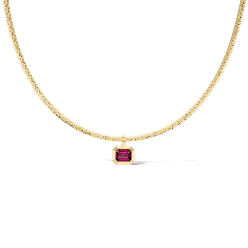Glow Garnet Necklace