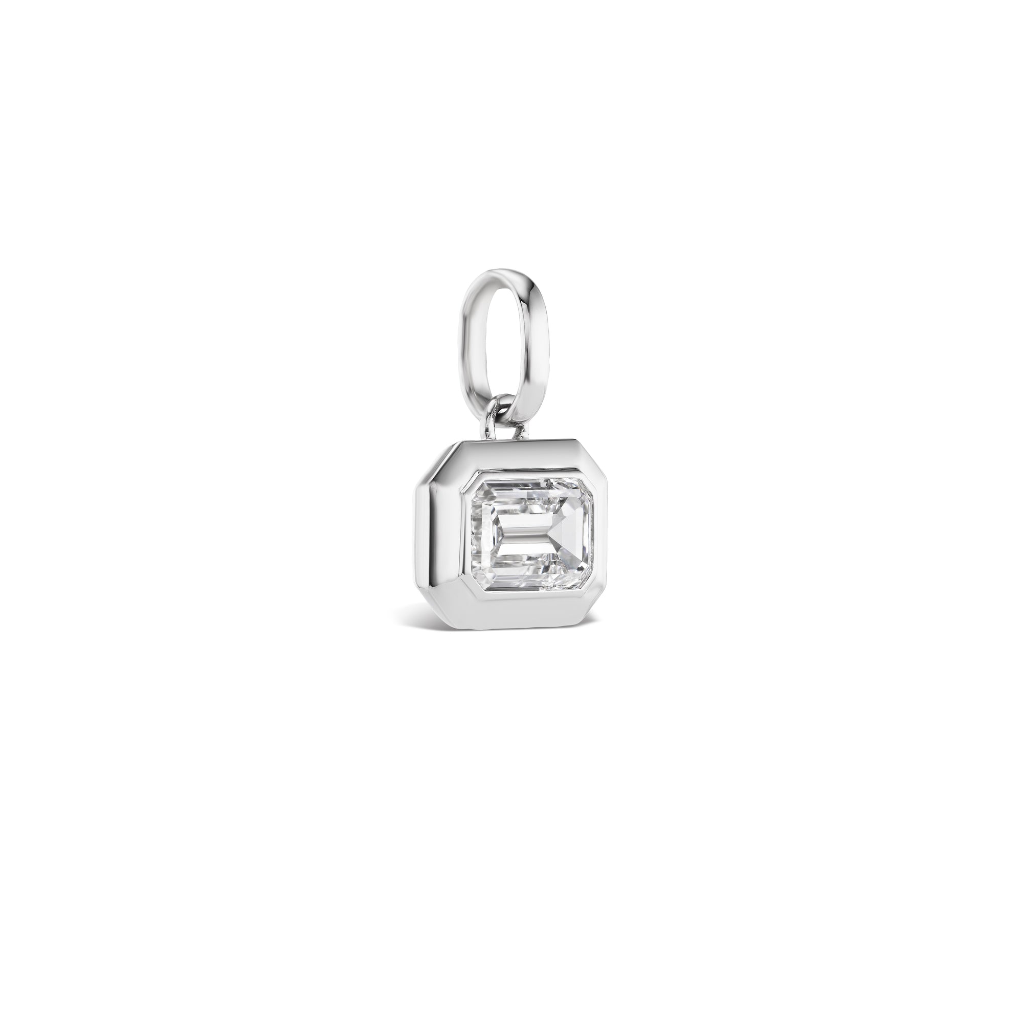 Glow Statement Platinum Pendant