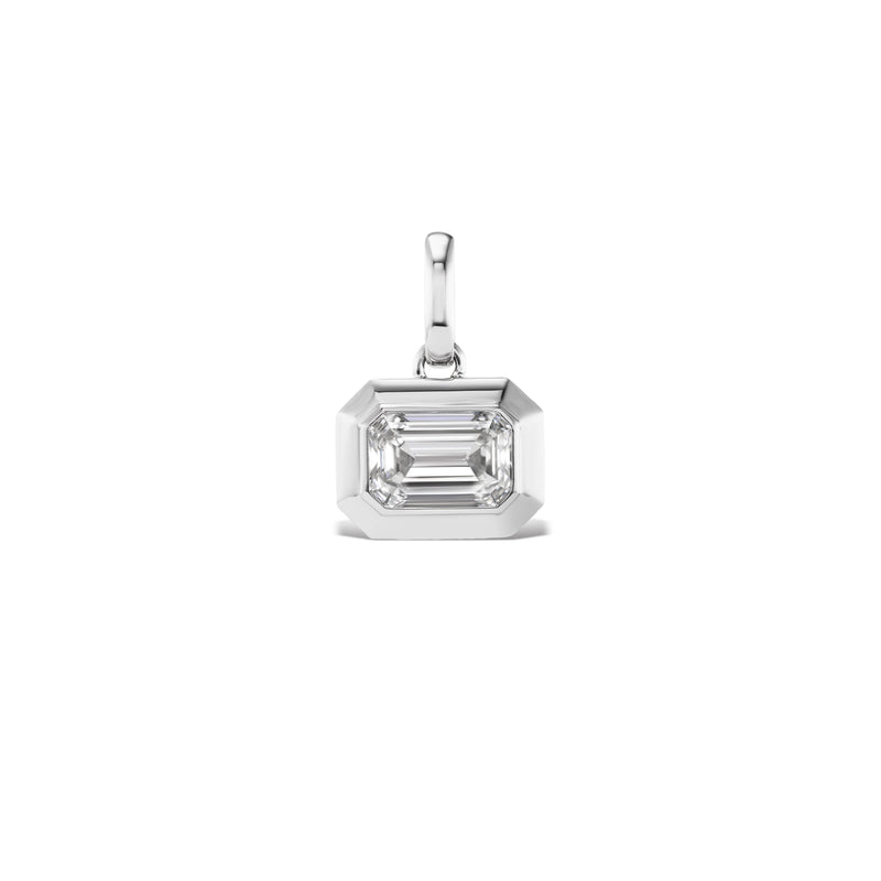 Glow Statement Platinum Pendant