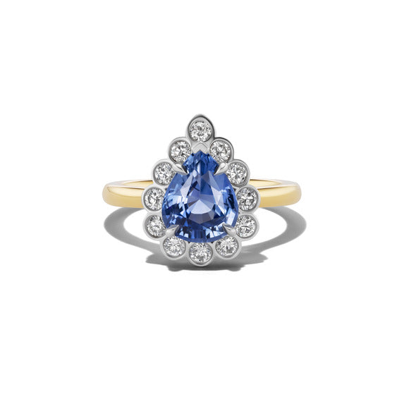 Langley Pear Sapphire