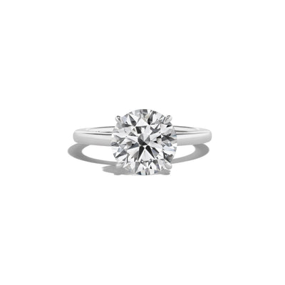 Yves Solitaire Ring – Round Brilliant