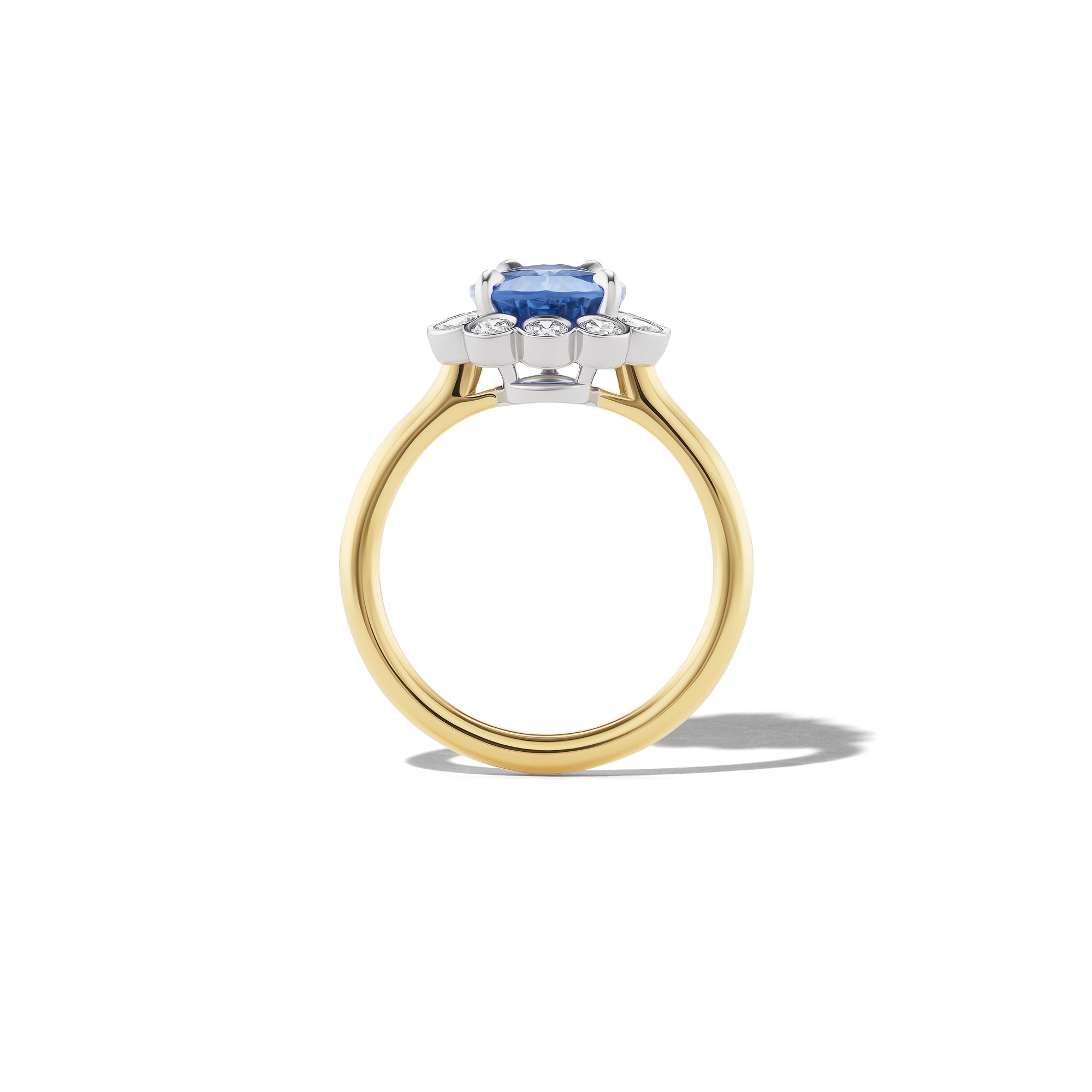 Langley - 2.74ct Blue Pear Shaped Sapphire
