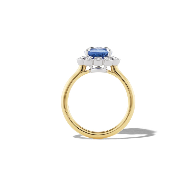 Langley - 2.74ct Blue Pear Shaped Sapphire