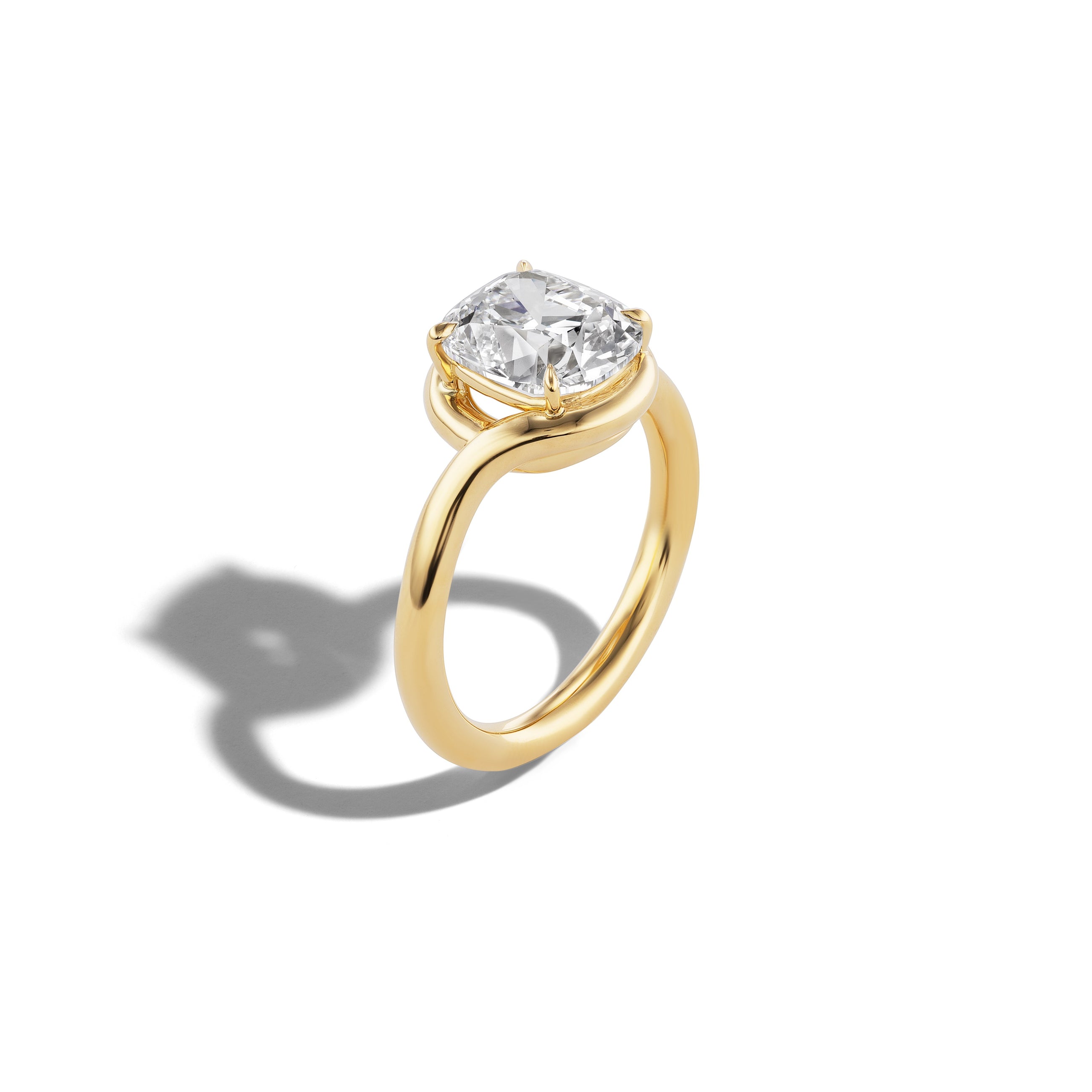 Eden Vine Ring - Elongated Old Mine