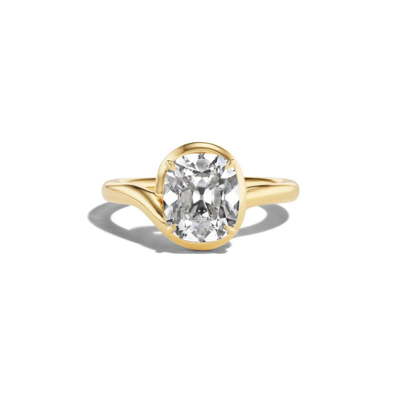 Eden Vine Ring - Elongated Old Mine